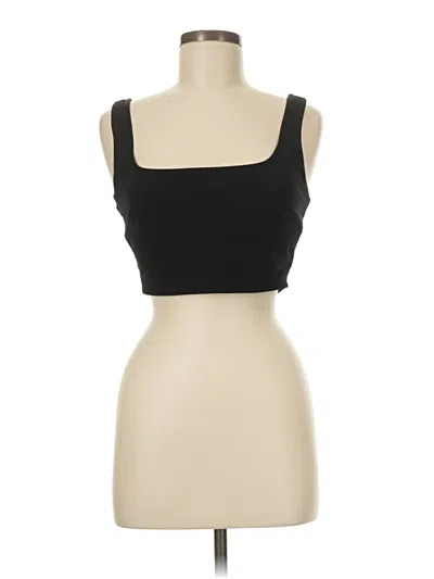 Pre-owned Lulus Tube Top Black Strapless Neckline Tops