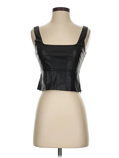 Pre-owned Lulus Tube Top Black Strapless Neckline Tops