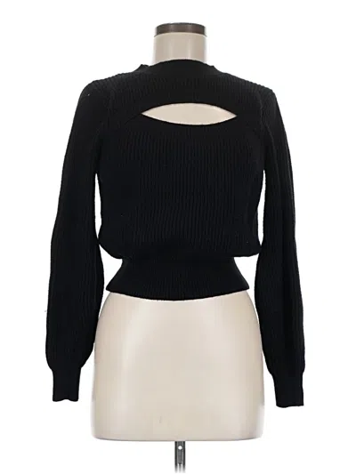 Pre-owned Lulus Turtleneck Sweater In Black