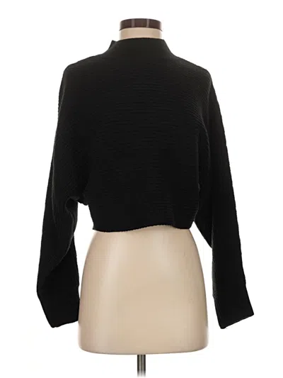 Pre-owned Lulus Turtleneck Sweater In Black