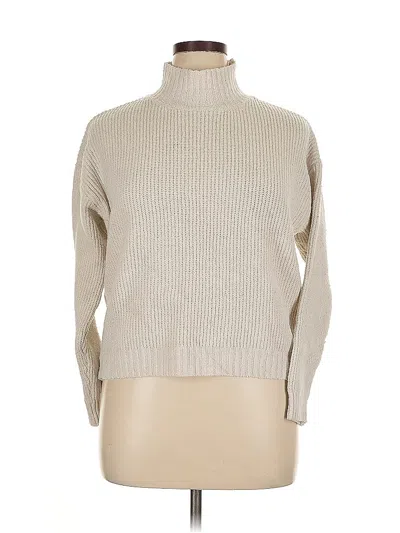 Pre-owned Lulus Turtleneck Sweater In Brown