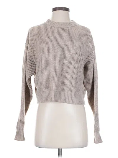 Pre-owned Lulus Turtleneck Sweater In Gray