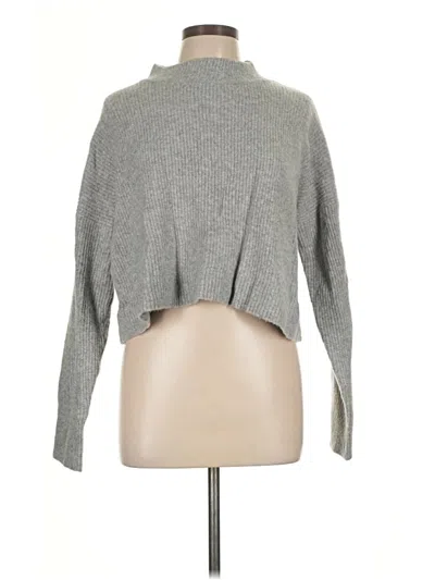 Pre-owned Lulus Turtleneck Sweater In Gray