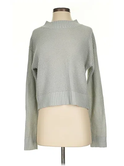 Pre-owned Lulus Turtleneck Sweater In Gray