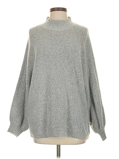 Pre-owned Lulus Turtleneck Sweater In Gray