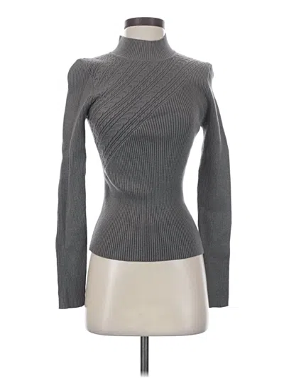 Pre-owned Lulus Turtleneck Sweater In Gray