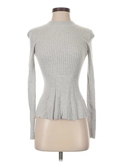 Pre-owned Lulus Turtleneck Sweater In Gray