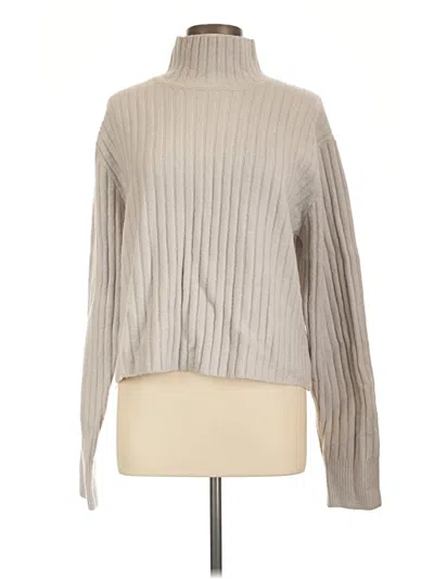 Pre-owned Lulus Turtleneck Sweater In Gray