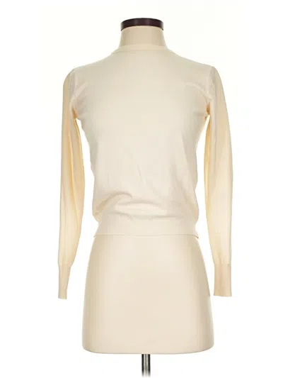 Pre-owned Lulus Turtleneck Sweater In Ivory