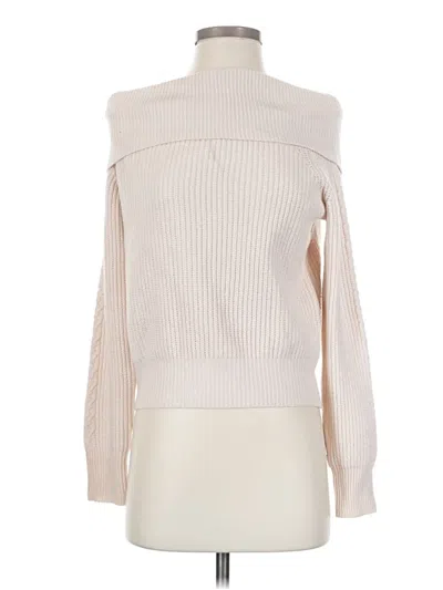 Pre-owned Lulus Turtleneck Sweater In Ivory