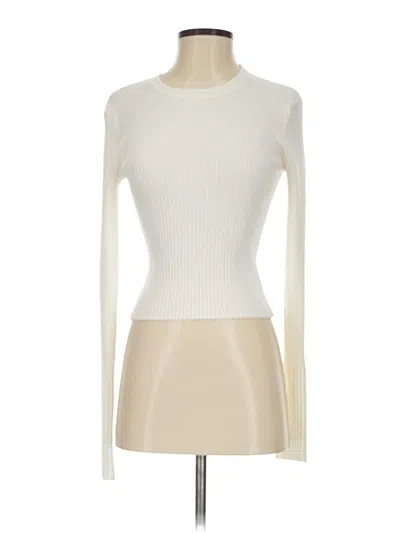 Pre-owned Lulus Turtleneck Sweater In Ivory