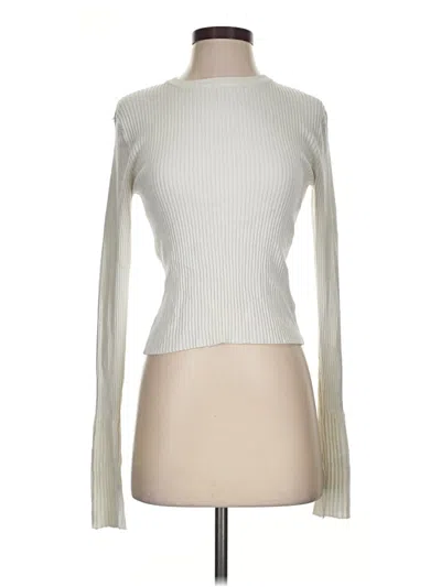 Pre-owned Lulus Turtleneck Sweater In Ivory