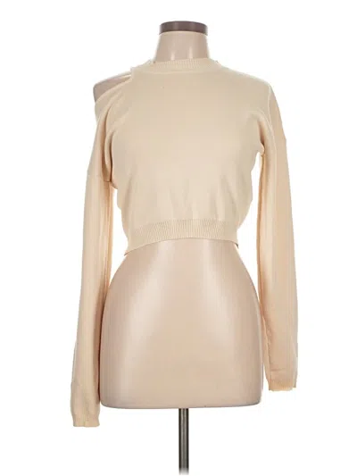 Pre-owned Lulus Turtleneck Sweater In Tan