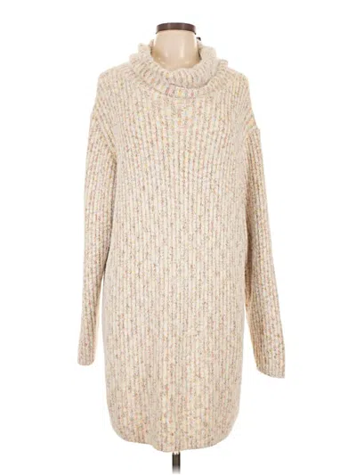 Lulus Turtleneck Sweater In Neutral