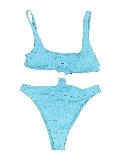 Lulus Two Piece Swimsuit In Blue