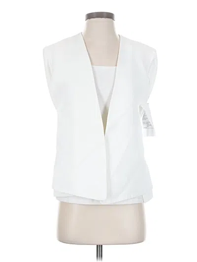 Pre-owned Lulus Vest In White