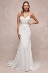 Lulus Vision Of Romance White Sheer Mesh Embroidered Sequin Maxi Dress In White