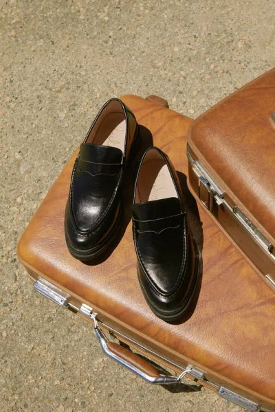 Lulus Warryn Black Chunky Loafers