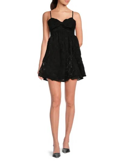 LULUS WOMEN'S CHARMING INTENT FIT & FLARE MINIDRESS