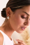 Lulus X Casa Clara Mariana 14kt Gold Pearl Stud Earrings In Gold