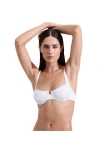 Luma Gottex Emanuelle Textured Underwire Bikini Top In White