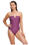 Luma Gottex High End Bandeau High Leg One Piece