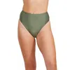 Luma Gottex High End High Waist Swim Bottom In Green