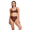 Luma Gottex High End V Wire Bikini Top In Gold