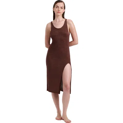Luma Gottex Isla Knit Dress Cover-up In Brown