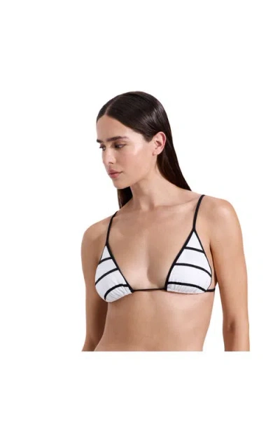 Luma Gottex Jackie Triangle Bikini Top In Multi