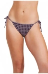Luma Gottex Retro Touch Side Tie Bikini Bottom