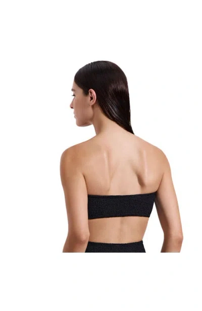 Luma Gottex Tulum Bandeau Bikini Top In Black