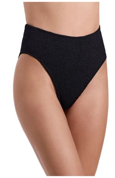 Luma Gottex Tulum High Waist Bikini Bottom In Black