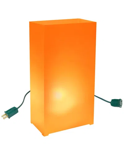 Lumabase 10pc Electric Luminaria Kit In Orange