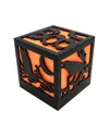 Lumabase Battery-operated Lighted Orange Halloween Box In Orange