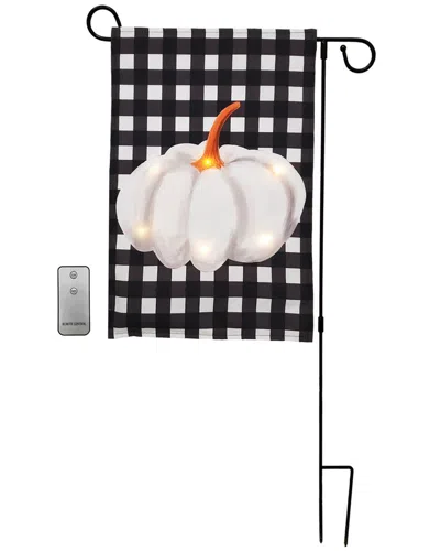 Lumabase Battery-operated Lighted Outdoor Banner In Black