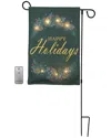 Lumabase Battery-operated Lighted Outdoor Banner In Green