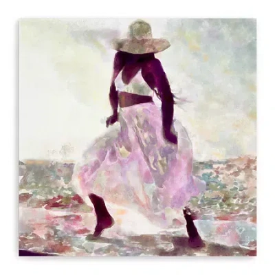 Lumaprints 20x20 Colorful Dance Canvas Wall Art In Pink