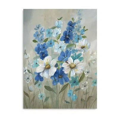 Lumaprints 30''x40'' Blue Garden Ii Canvas Art