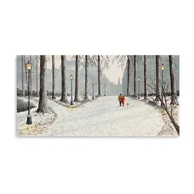 Lumaprints A Love Story Canvas Art In White