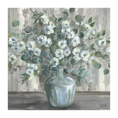 Lumaprints Apple Blossom Jug Canvas Art In Sand