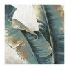 Lumaprints Banana Leaf Canvas Giclee Canvas Art In Green