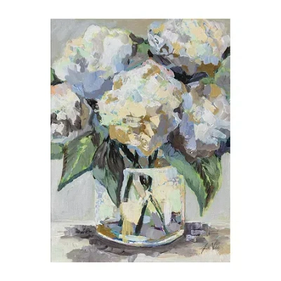 Lumaprints Beach House Bouquet Canvas Art In Blue