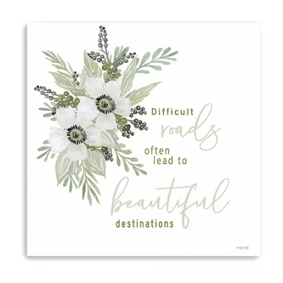 Lumaprints Beautiful Destinations Giclee Canvas Art In White