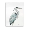 Lumaprints Blue Heron I Canvas Giclee Canvas Art In Blue