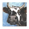 Lumaprints Cattle Close-up Ii Giclee Canvas Art In Brown