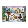 Lumaprints Christmas Feast Canvas Art In White