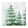 Lumaprints Christmas Vi-a Canvas Art In Green