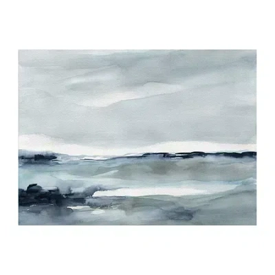 Lumaprints Cooling Dusk Canvas Art In Blue