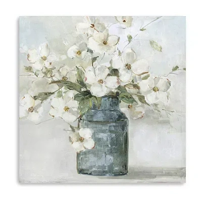 Lumaprints Cottage Charmer I Canvas Art In White